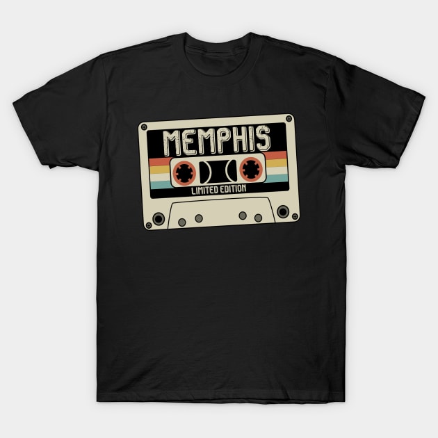 Memphis - Limited Edition - Vintage Style T-Shirt by Debbie Art